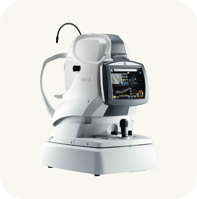 眼底カメラ付き光干渉断層計